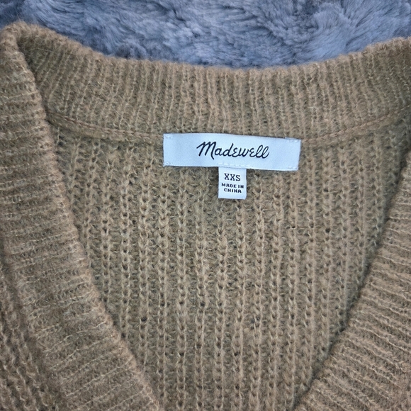 Madewell Women's V Neck Sweater Vest XXS - Picture 2 of 7